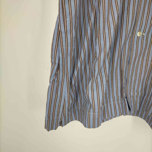 ダノリス DANOLIS イタリア製 ストライプシャツ メンズ XL