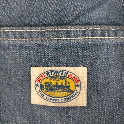 エドウィン EDWIN OLD WASH 加工ペインターデニムパンツ レディース 27
