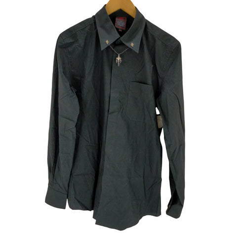ジャンポールゴルチエクラシック Jean Paul GAULTIER CLASSIQUE 00s 比翼 ピンホールシャツ メンズ JPN:48