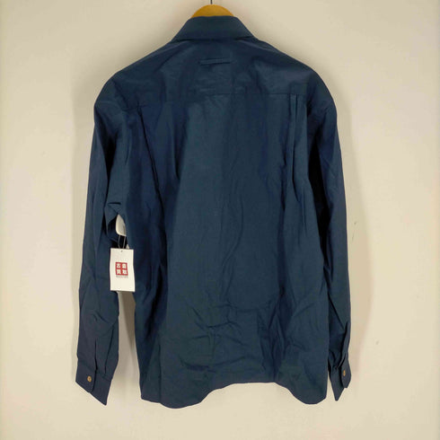 ジャンポールゴルチエクラシック Jean Paul GAULTIER CLASSIQUE 00s 比翼 プレート ピンホールシャツ メンズ JPN:50