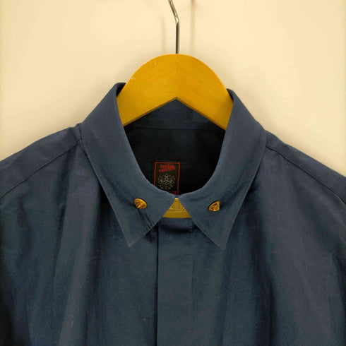 ジャンポールゴルチエクラシック Jean Paul GAULTIER CLASSIQUE 00s 比翼 プレート ピンホールシャツ メンズ JPN:50