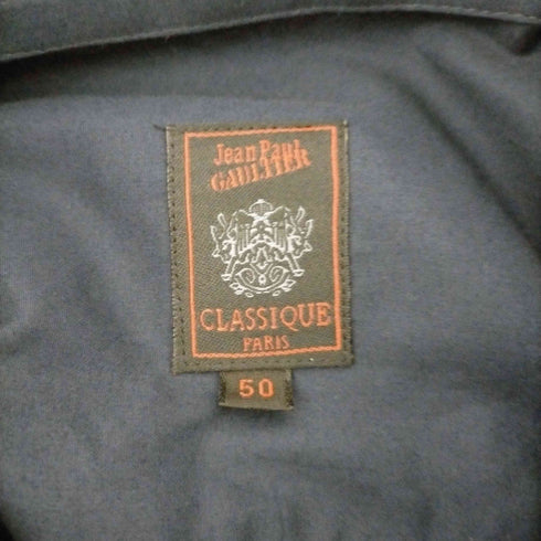 ジャンポールゴルチエクラシック Jean Paul GAULTIER CLASSIQUE 00s 比翼 プレート ピンホールシャツ メンズ JPN:50