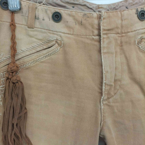 ラルフローレン RALPH LAUREN パイピングサイド刺繍 ウエスタン調パンツ メンズ 28