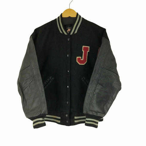 Ripon USA製 袖レザー アワードジャケット メンズ import:M