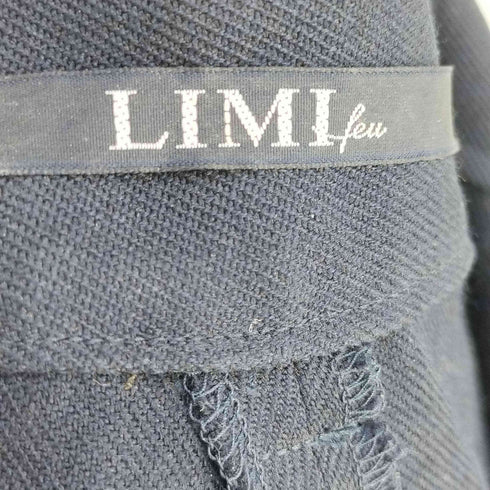リミフゥ LIMI feu ベルトデザイン サスペンダー ワイドパンツ レディース