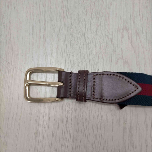 ハッドンアンドジョーンズ HADDON&JONES MADE IN ENGLAND SURCINGLE RIBBON BELT メンズ 80