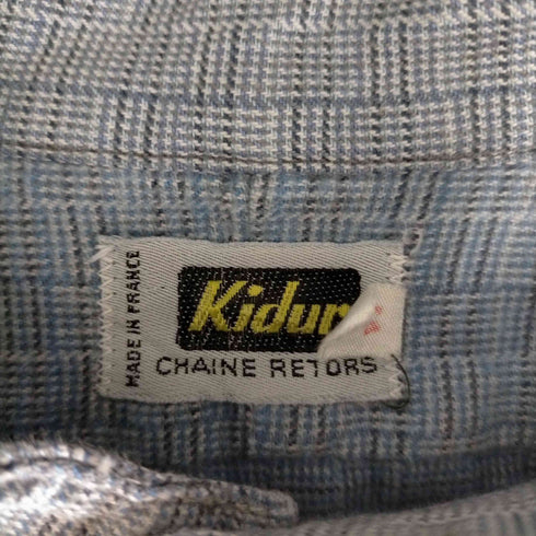 キドゥー KIDUR 60-70S ユーロ フランス製 グランパシャツ メンズ 41