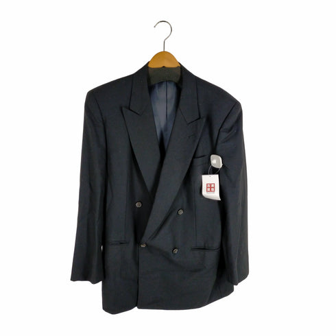 エルメネジルドゼニア ERMENEGILDO ZEGNA ウール ダブル テーラードジャケット メンズ AB-5