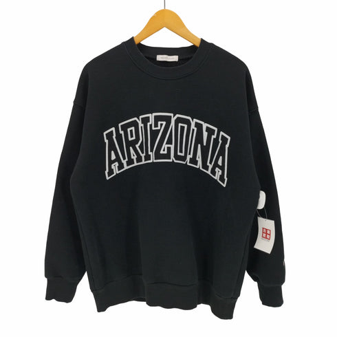 フリークスストア FREAKS STORE ARIZONA アーチ ワッペン 裏起毛 クルーネック トレーナー メンズ JPN:M