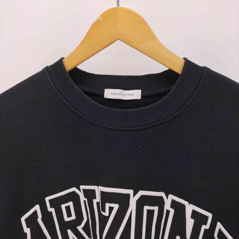フリークスストア FREAKS STORE ARIZONA アーチ ワッペン 裏起毛 クルーネック トレーナー メンズ JPN:M