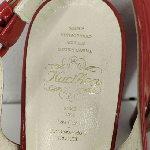 カリアング KariAng ストラップハイヒール レディース JPN:24.5