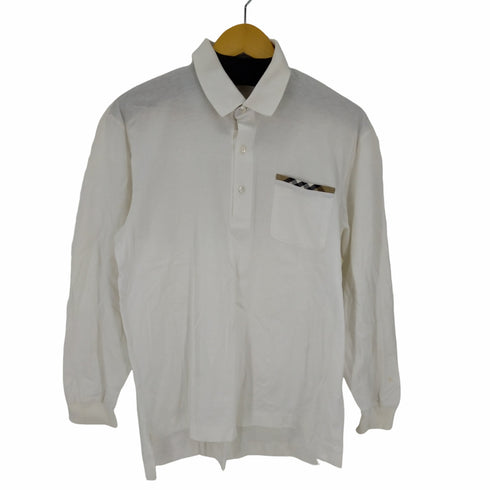バーバリーズ BURBERRYS Old オールド ポロシャツ L/S メンズ JPN:L