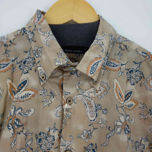 チャップスラルフローレン CHAPS RALPH LAUREN コットン S/S シャツ 花柄 メンズ JPN:L