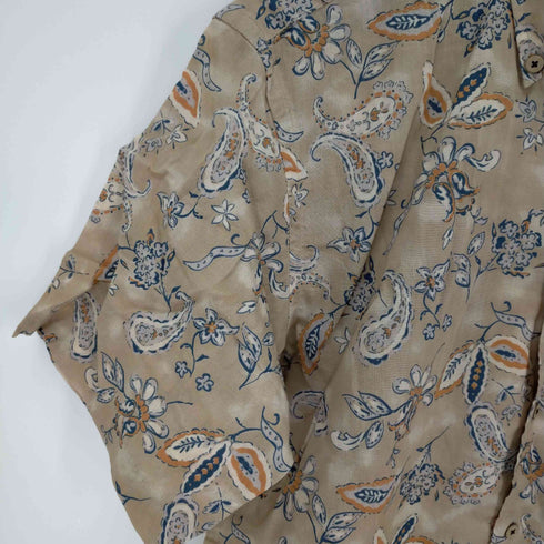 チャップスラルフローレン CHAPS RALPH LAUREN コットン S/S シャツ 花柄 メンズ JPN:L