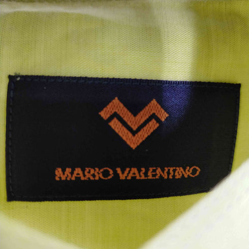 マリオバレンチノ MARIO VALENTINO バンドカラーS/Sシャツ メンズ JPN:M