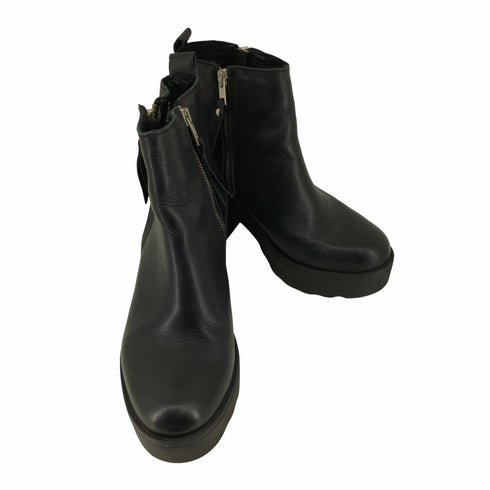 スティーブマデン STEVE MADDEN サイドジップアンクルブーツ レディース EUR:39