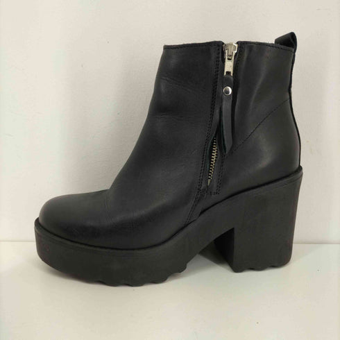 スティーブマデン STEVE MADDEN サイドジップアンクルブーツ レディース EUR:39