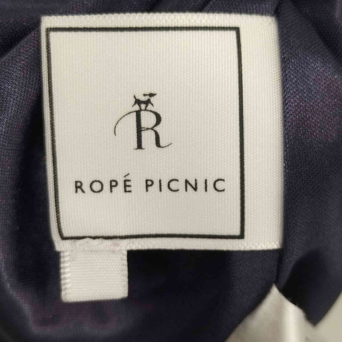 ロペピクニック Rope Picnic マジョリカプリーツサテンワンピース レディース JPN:38