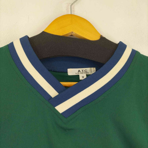 エーティーシーインジアティックオム ATC in the attic homme フロント刺繍 ゲームシャツ メンズ JPN:M