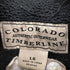 COLORADO TIMBERLINE KYUPER COLLEGE 刺繍 ナイロン切替ベスト メンズ import:L