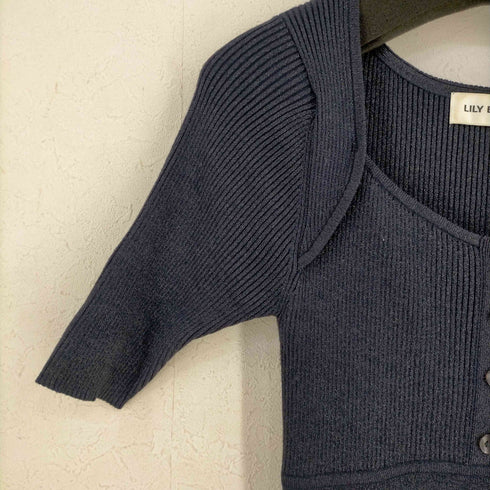 リリーブラウン Lily Brown ラメニットワンピース レディース ONE SIZE
