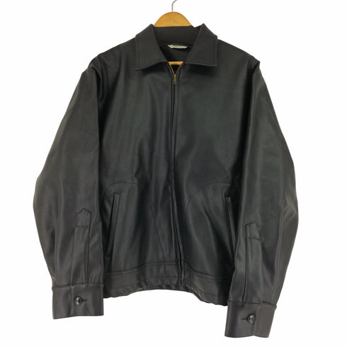 バッカーズ Backers フェイクレザージャケット メンズ import:M