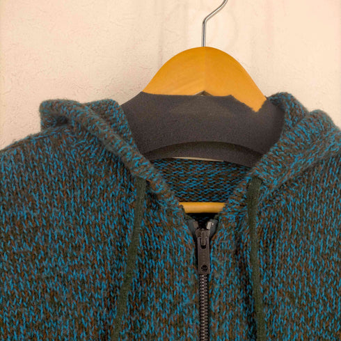 マルニ MARNI 22AW ミックスカラーニットオーバーサイズフルジップパーカ メンズ import:XL