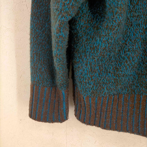 マルニ MARNI 22AW ミックスカラーニットオーバーサイズフルジップパーカ メンズ import:XL