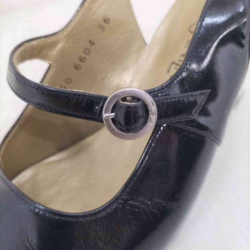 イヴサンローラン Yves Saint Laurent バイカラーストラップパンプス レディース EUR:36