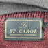 フメイ ST.CAROL ウールアルパカ混 メランジチェックニット メンズ JPN:L