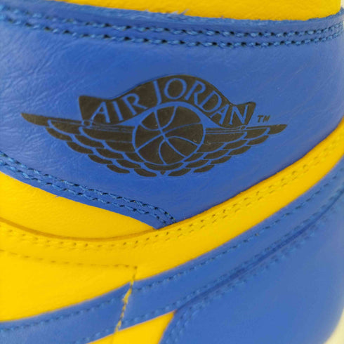 ナイキ NIKE WMNS Air Jordan 1 High OG Game Royal and Varsity Maize メンズ 26