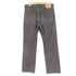 リーバイス Levis 505 REGULAR FIT ジップアップ ストレートブラックデニム メンズ W34 L32