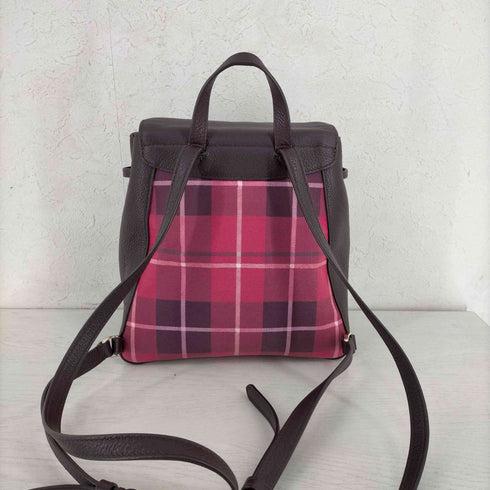 ケイトスペード Kate spade レイラ プレイド チェック ミディアム バックパック レディース