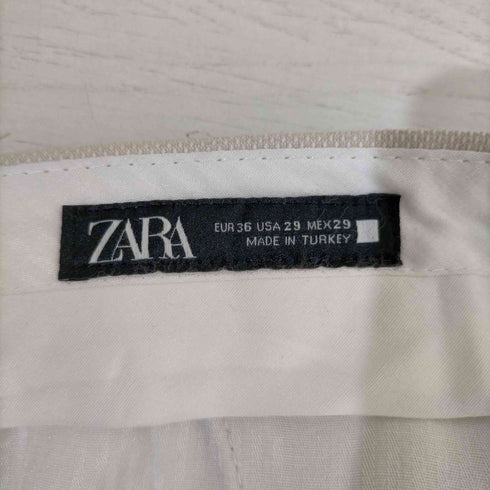 ザラ ZARA TEXTURED SUIT TROUSERS メンズ 36