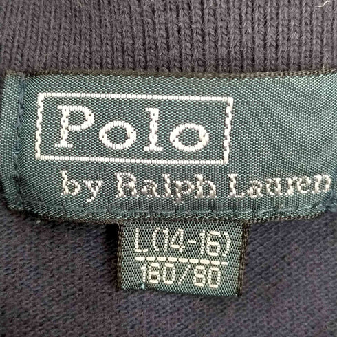 ポロバイラルフローレン Polo by RALPH LAUREN ポニー刺繍 ポロシャツ レディース L(14-16)
