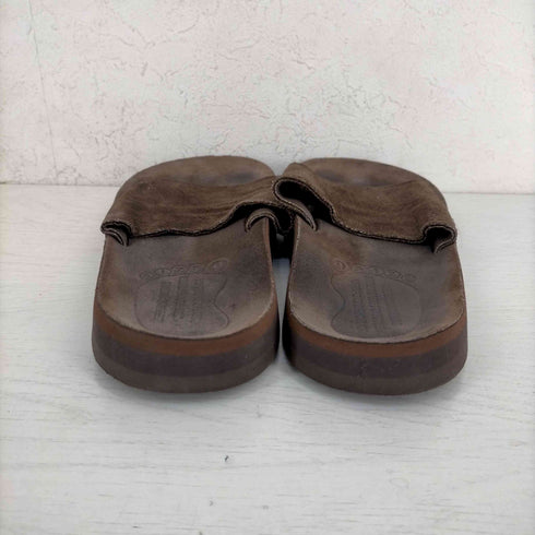 サンダルマン SANDALMAN スライダー ヌバック レザーサンダル メンズ US:9