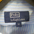 ポロバイラルフローレン Polo by RALPH LAUREN 90-00s スモールポニー刺繍 コットンポリ ボタンダウン ストライプシャツ メンズ import:M
