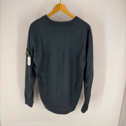 ストーンアイランド STONE ISLAND ロゴパッチ ガーメントダイ スウェット メンズ JPN:L