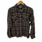 ペンドルトン PENDLETON 50S ウールチェックオープンカラーシャツ 両フラップポケット メンズ import:M