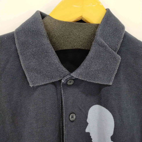 フレッドペリー FRED PERRY 鹿の子プリントポロシャツ メンズ import:S