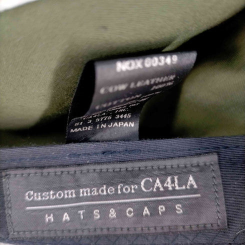 カシラ CA4LA カウレザーキャスケット メンズ ONE SIZE