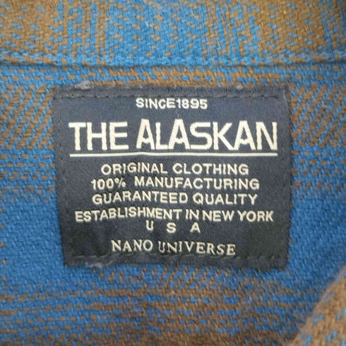 ナノユニバース nano universe 別注 ALASKAN オンブレーシャツ メンズ JPN:S