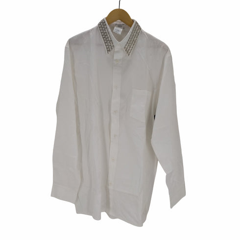 ヨウジヤマモトプールオム Yohji Yamamoto POUR HOMME 00AW ガラス装飾コットンシャツ メンズ JPN:3