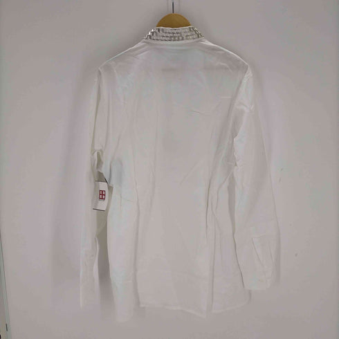 ヨウジヤマモトプールオム Yohji Yamamoto POUR HOMME 00AW ガラス装飾コットンシャツ メンズ JPN:3