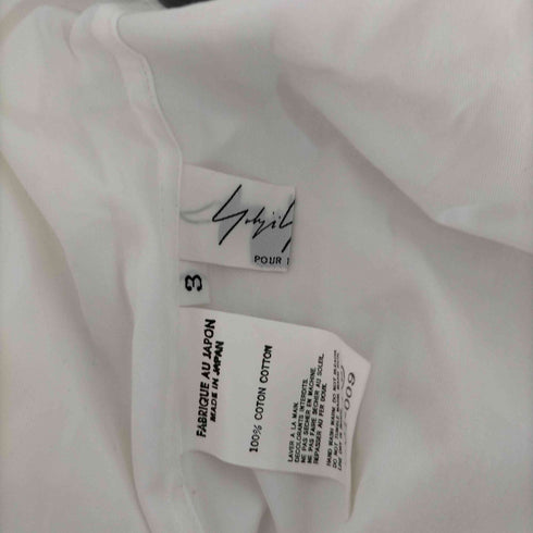 ヨウジヤマモトプールオム Yohji Yamamoto POUR HOMME 00AW プルオーバーシャツ メンズ JPN:3