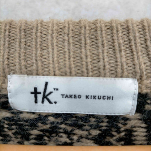 ティーケー タケオキクチ tk. TAKEO KIKUCHI ウラメジャガードクルーニット メンズ JPN:M