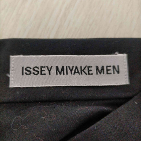 イッセイミヤケメン ISSEY MIYAKE MEN 90S 97AW バンドカラー プリーツデザインシャツ メンズ JPN:M