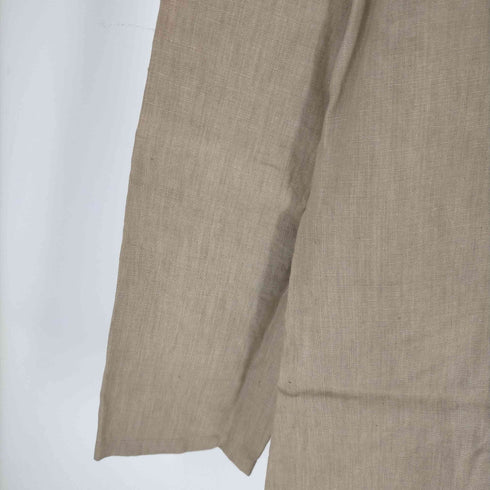 アルマーニコレツィオーニ ARMANI COLLEZIONI OLD 比翼バンドカラーリネンシャツ メンズ EUR:52