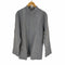 アルマーニコレツィオーニ ARMANI COLLEZIONI OLD 比翼バンドカラーリネンシャツ メンズ EUR:48