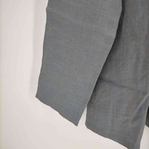 アルマーニコレツィオーニ ARMANI COLLEZIONI OLD 比翼バンドカラーリネンシャツ メンズ EUR:48